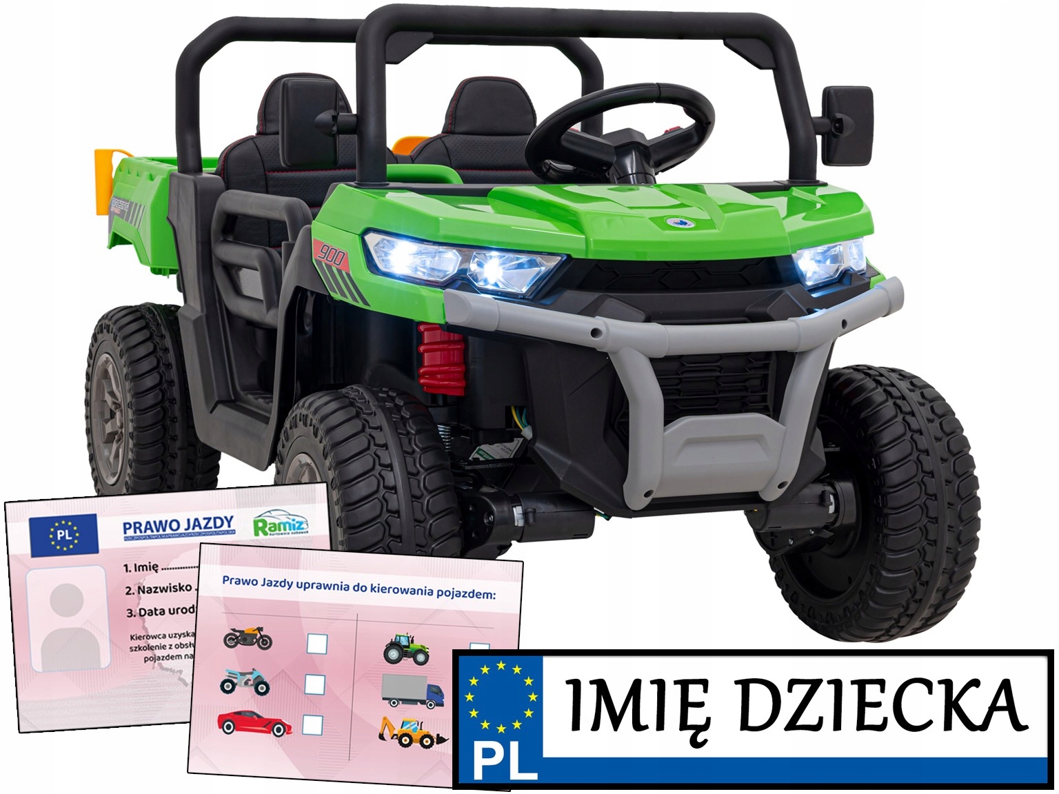 Pick-Up Speed 900 Auto Terenowe Dla Dzieci pojazd na akumulator