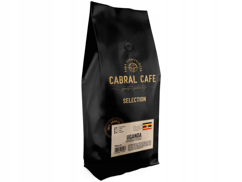 Kawa ziarnista Cabral Cafe Selection Uganda 1 kg