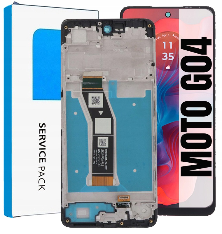Displej Pro Motorola Moto G04 XT2421 Originální LCD Displej Rámeček