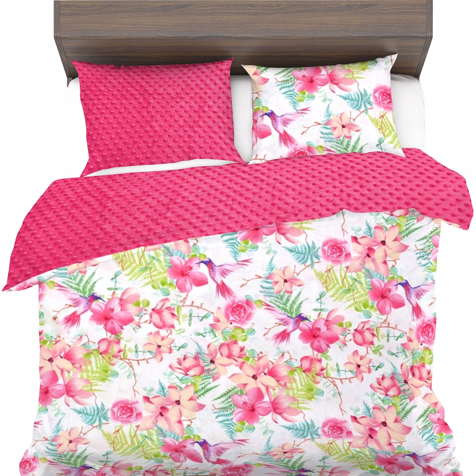 Izolované Povlečení 160x200+1x70x80 Minky Fleece Bavlna Měkké Teplé Zimní