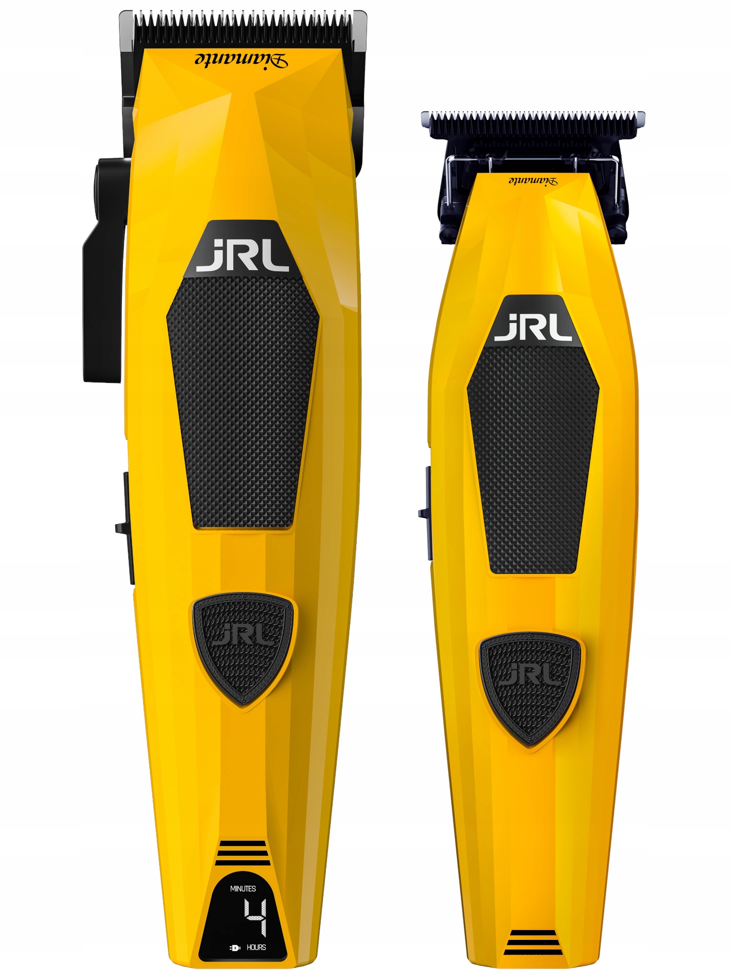 Jrl Zestaw Diamante Maszynka+trymer Do Strzyżenia Żółty