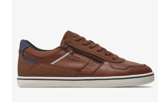 Geox Pánské Sportovní Boty Hnědé Nízké 40 Žnp