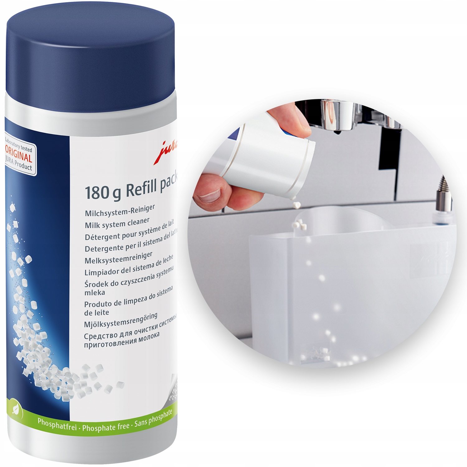 Čisticí tablety Jura pro mléčný systém kávovaru 180g