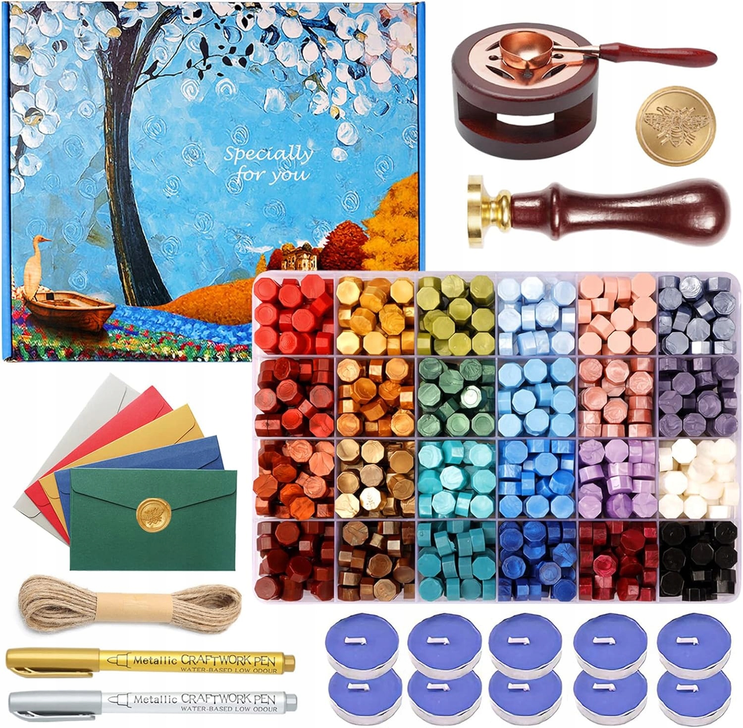 Sada pro vlastní voskové razítko