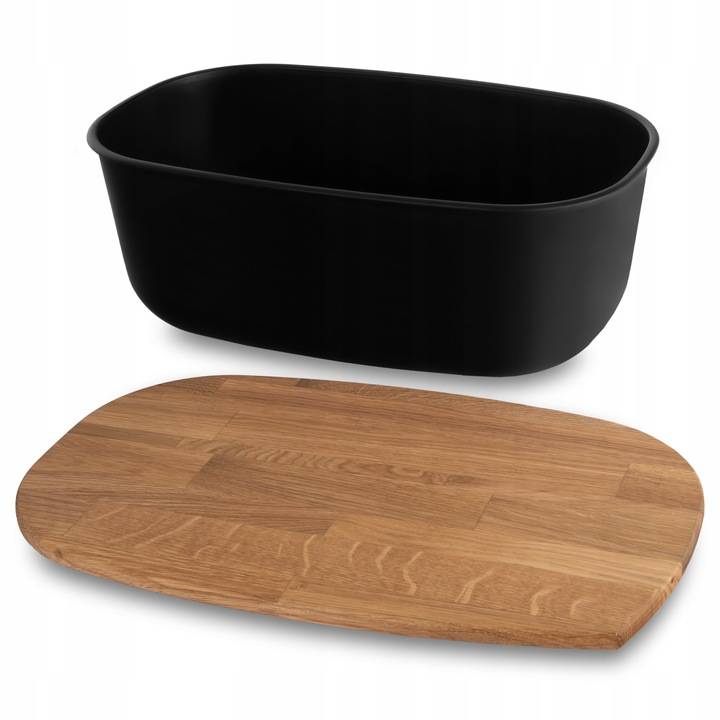 Chlebak z Deską do Krojenia Practic Czarny Marka inna