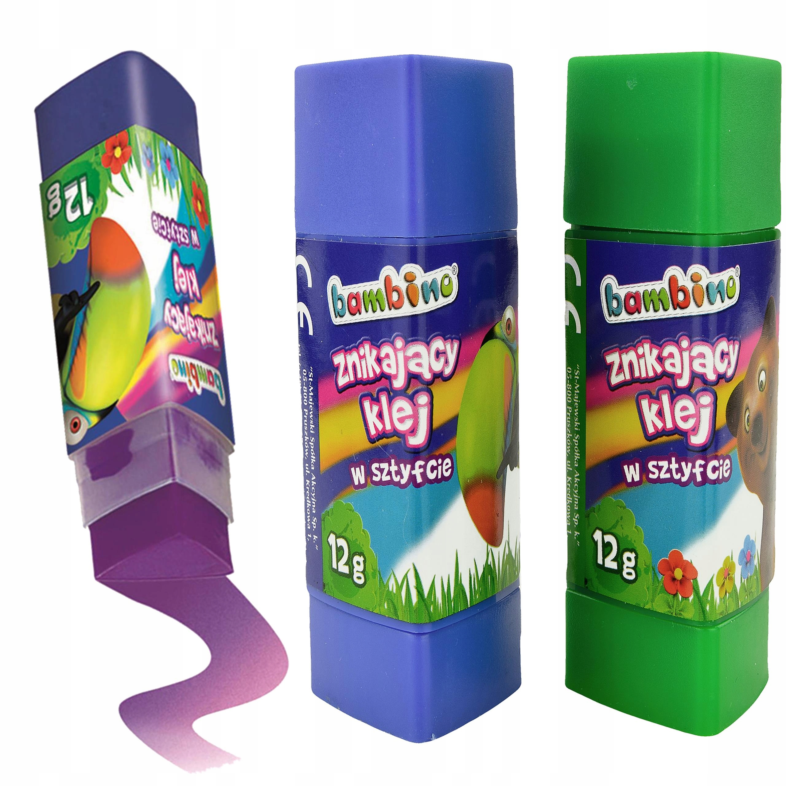 

Znikający Klej Bambino W Sztyfcie 12g Szkolny