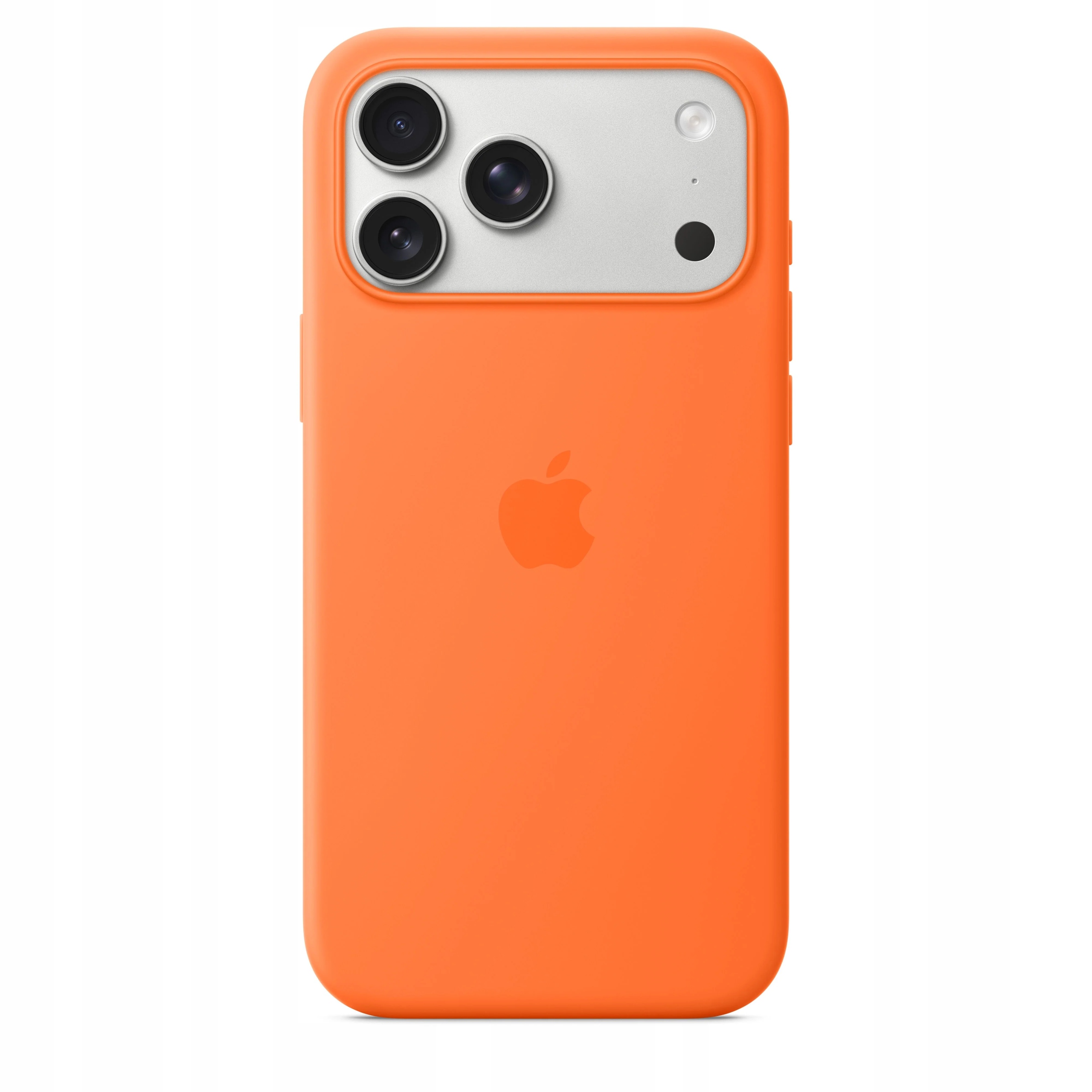 Silikonový kryt na iPhone 17 Pro Max Apple s MagSafe oranžový