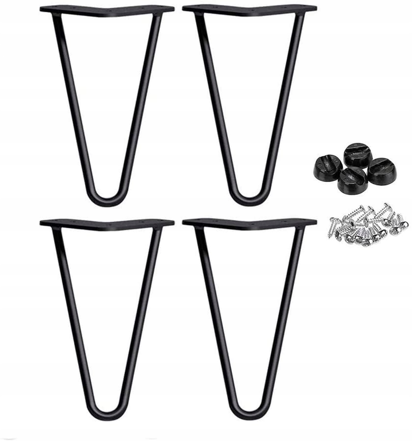 

4x Hairpin legs Noga metalowa stołu 20cm czarny