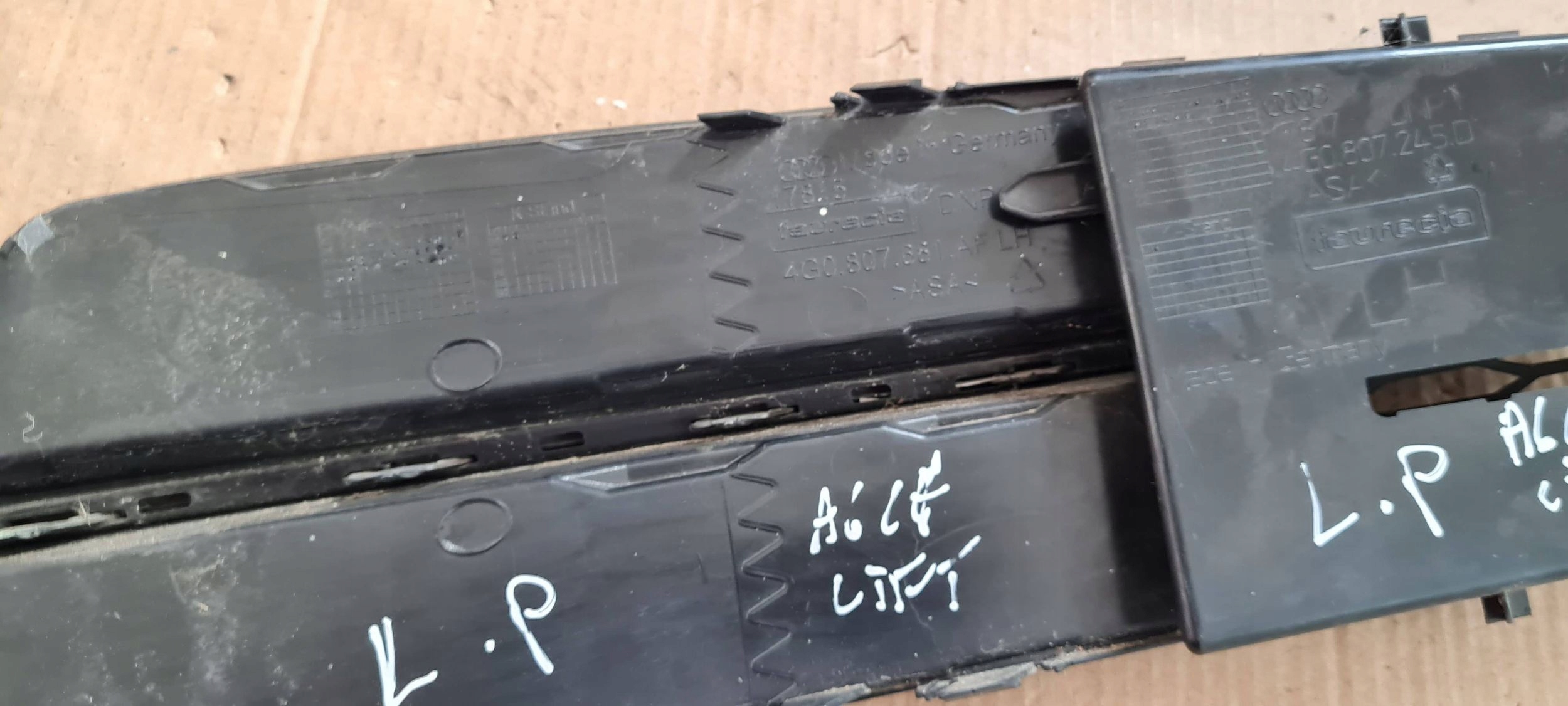 A6 C7 4G LIFT grid of a bumper left left front SLINE 4G0807681AF