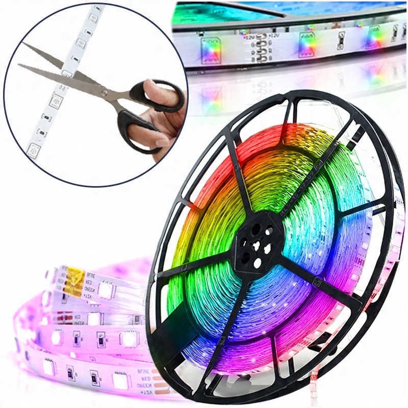 

Taśma Led Pasek Rgb Kolorowa Samoprzylepna 12V 10m