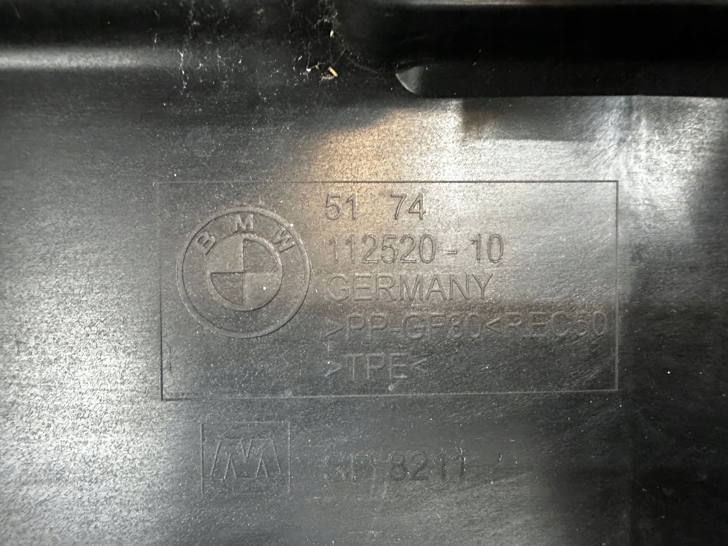 volant vzduchový příčka předek BMW X2 F39 8069543