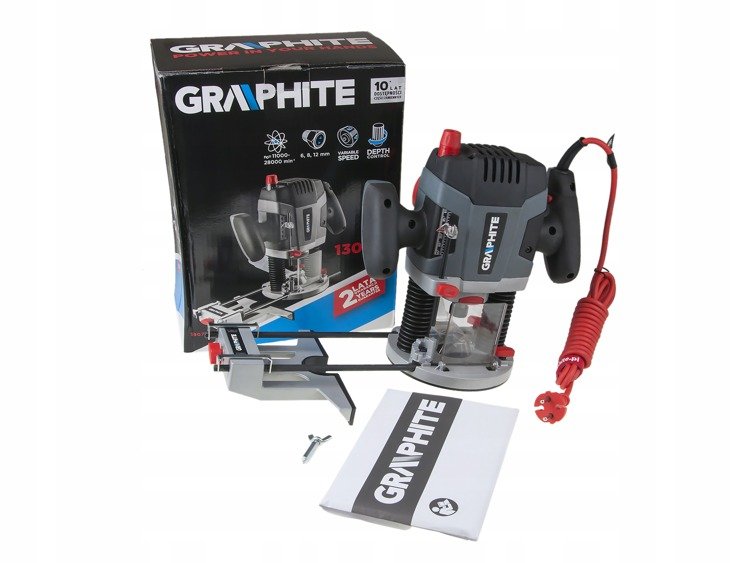 FREZARKA GÓRNOWRZECIONOWA 1300W REGULACJA 6-8MM