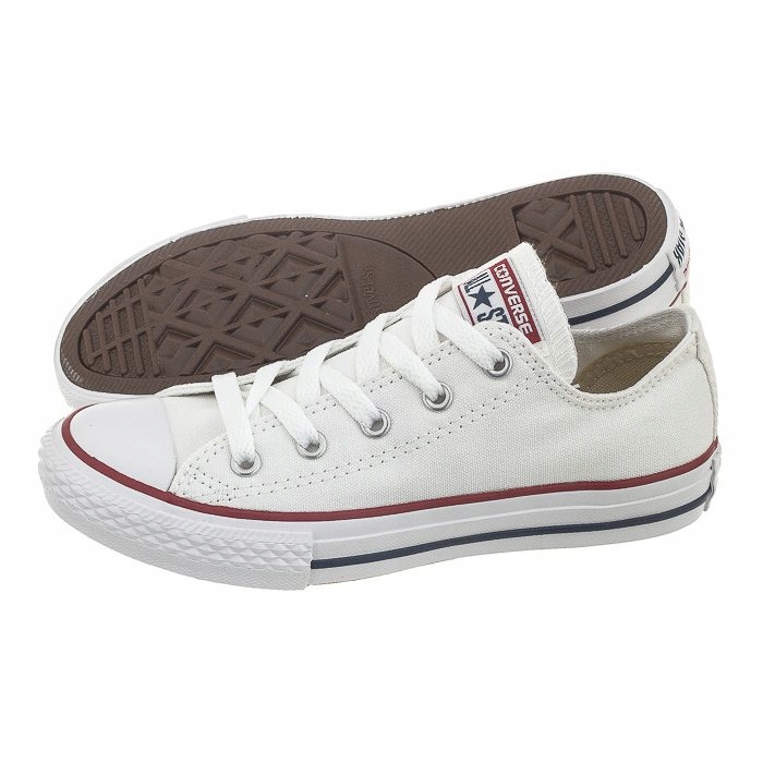 

Trampki dla Dzieci Converse Yths All Star Ox Białe