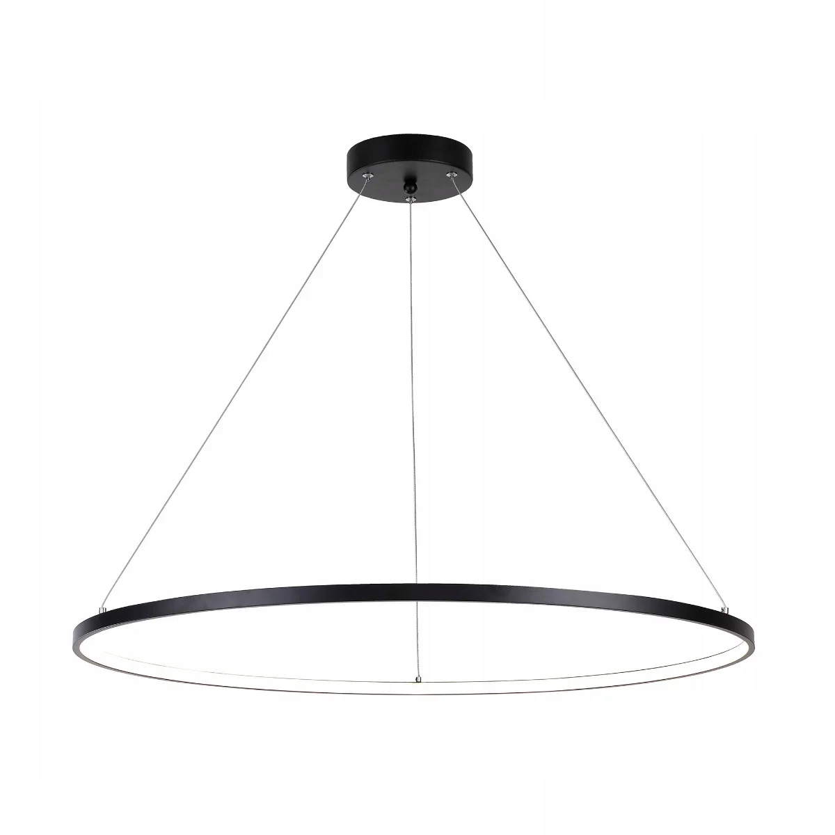 Led závesná lampa čierna Zuma Line Horik Ø90 cm 40 W