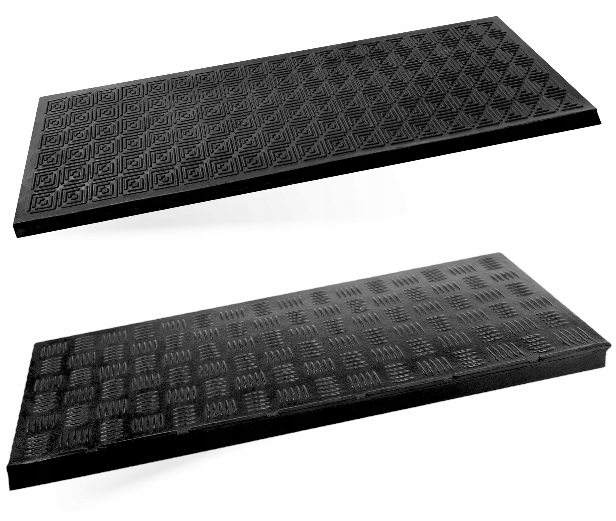 NAKŁADKI WYCIERACZKI Antypoślizgowe Gumowe na Schody Stopnie Wejściowe Grubość 5 mm