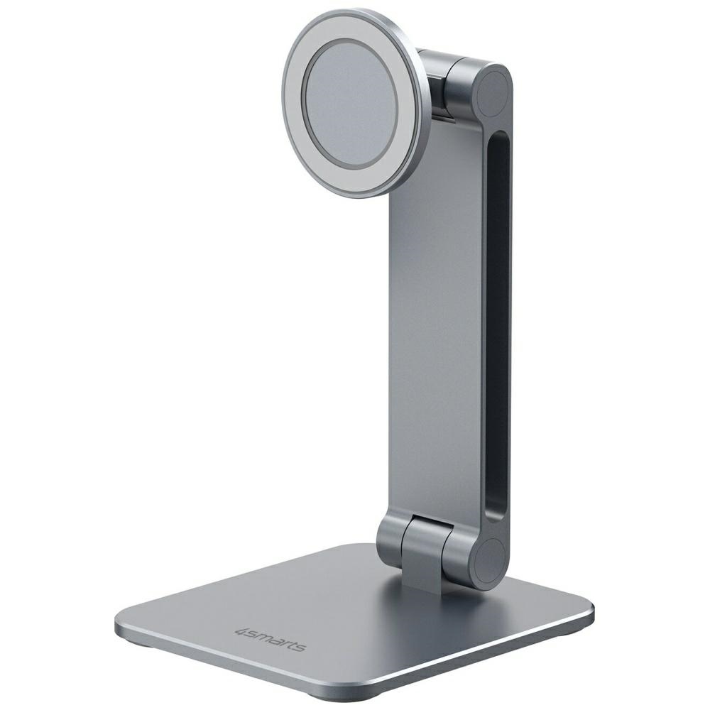 Magnetický držák na telefon a tablet 4smarts ErgoPro Desk Stand – šedý