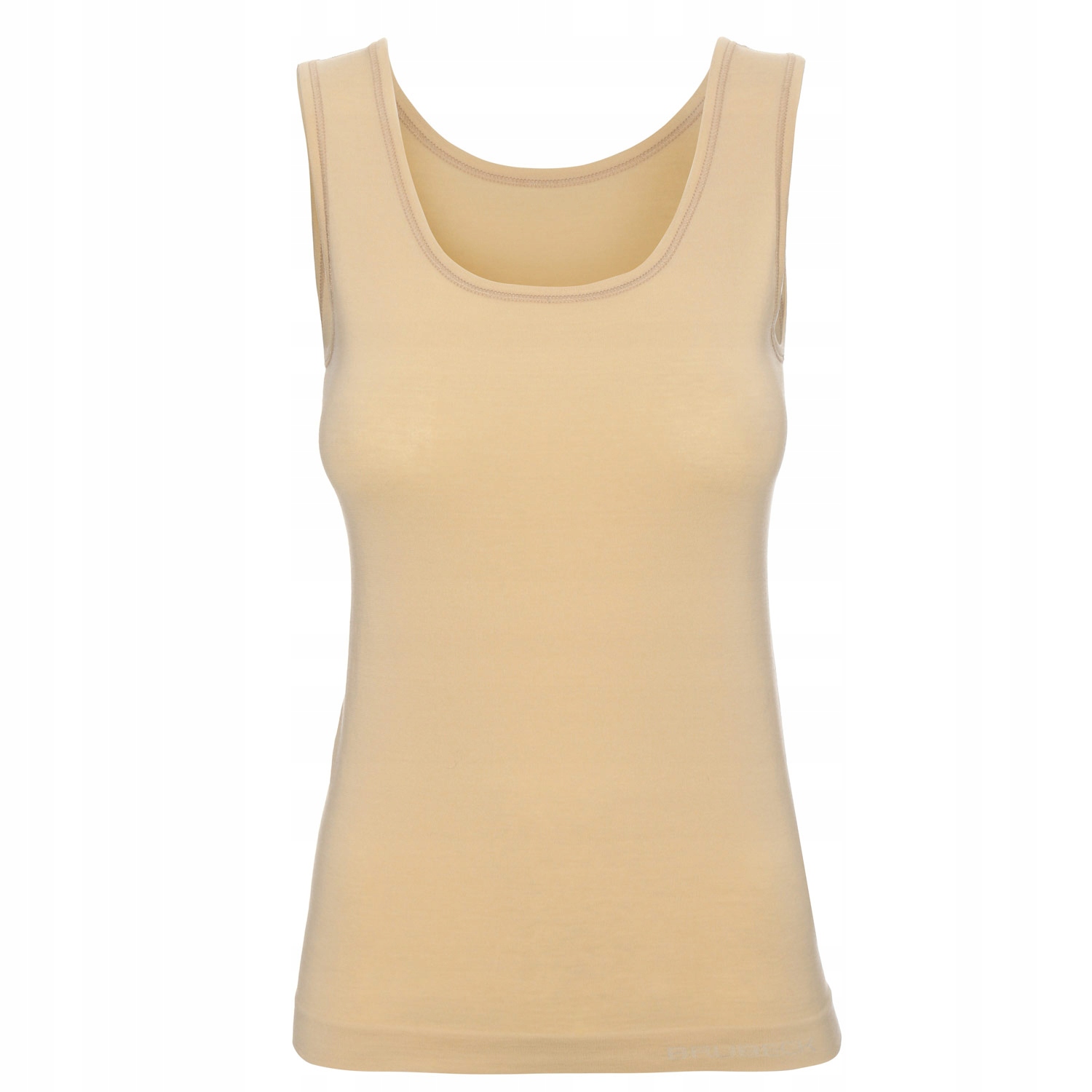 KOSZULKA BEZRĘKAWNIK DAMSKA BAWEŁNIANA BRUBECK