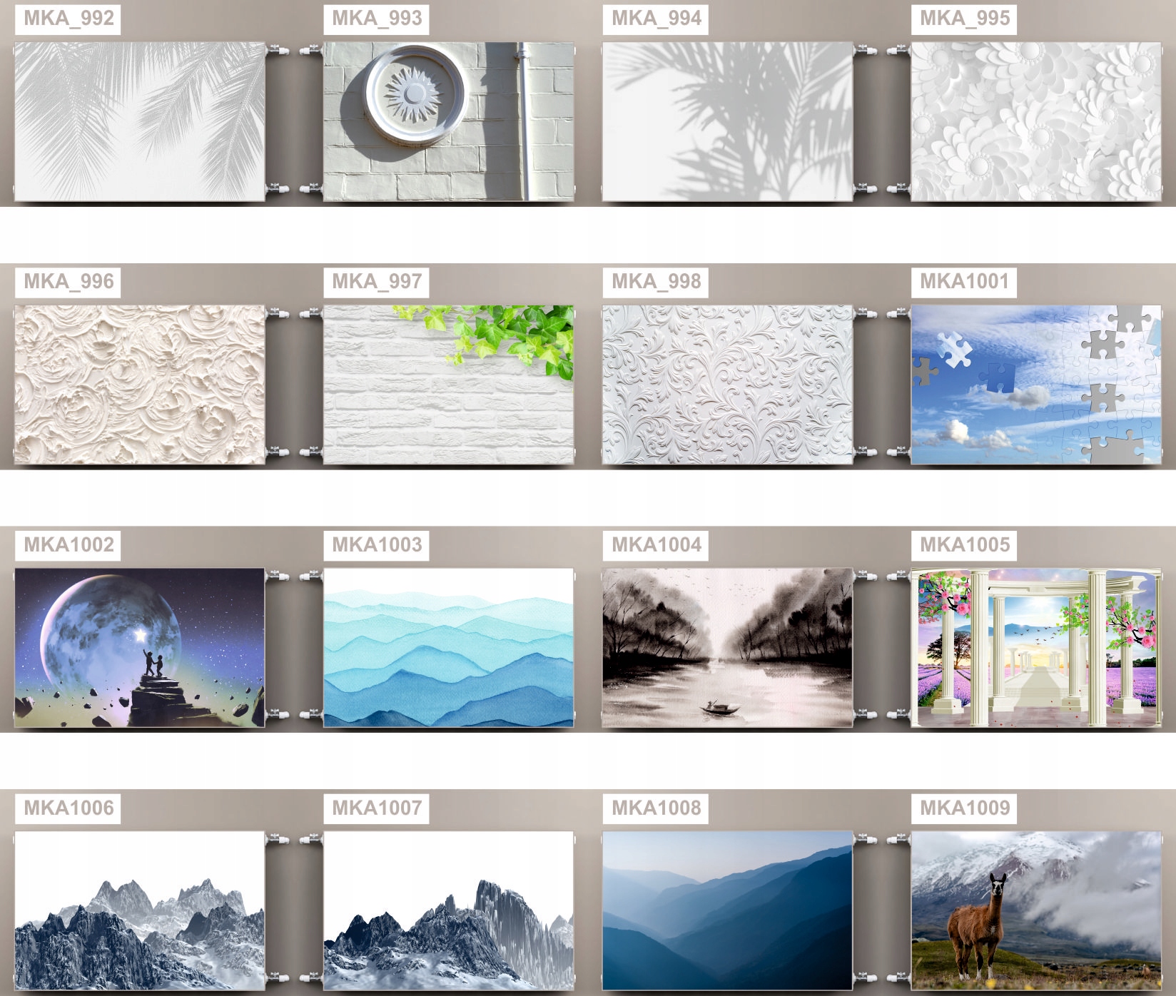 Mata MAGNETYCZNA OSŁONA GRZEJNIK MASKOWNICA magnes Rodzaj produkt gotowy