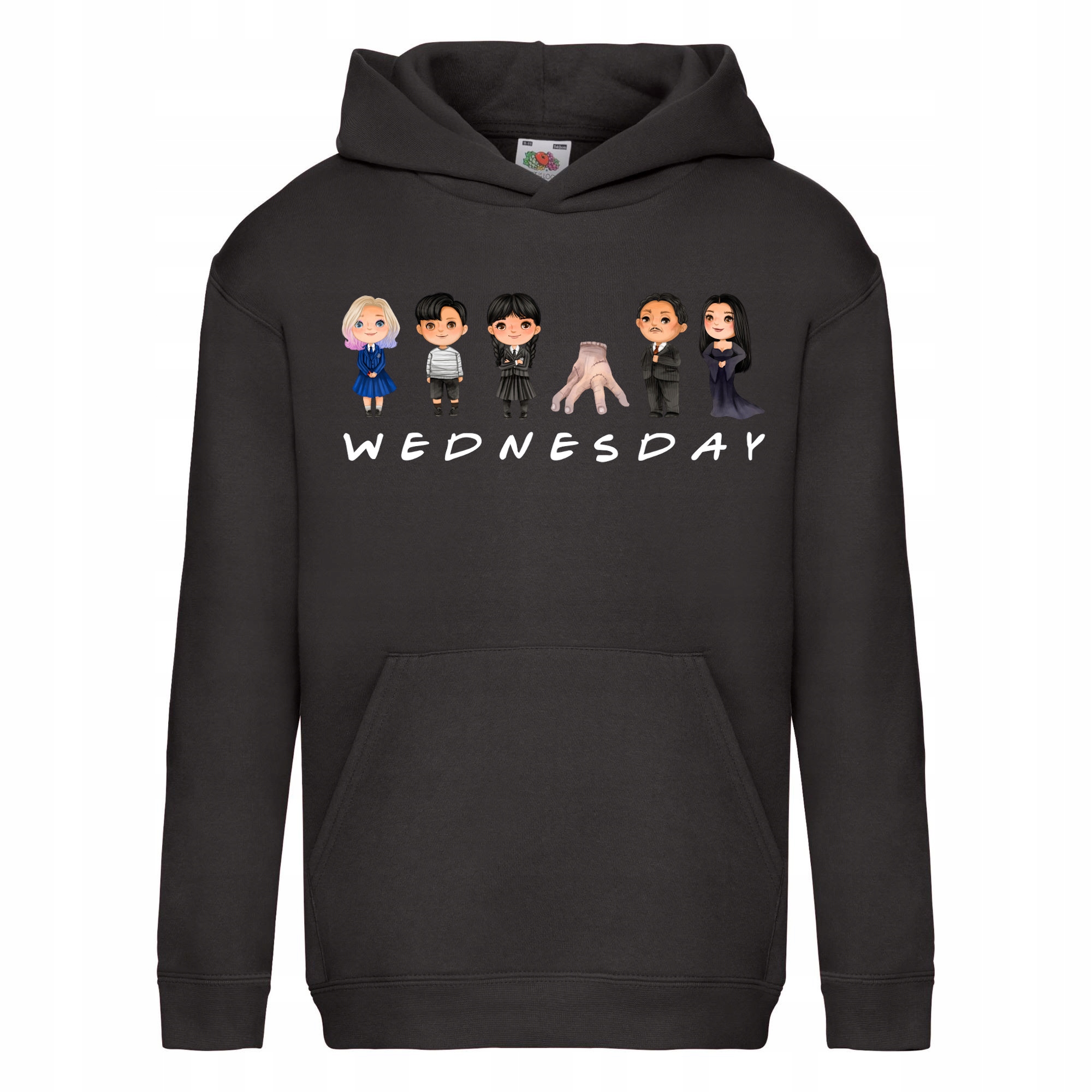 

Wednesday Bluza Addams Dziecięca 7-8 lat 134 cm