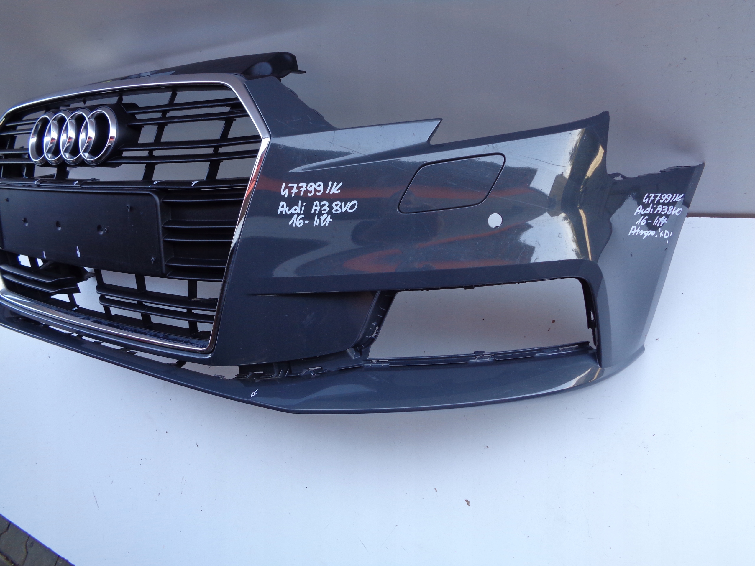 front bumper AUDI A3 8V 8V0 16- LIFT NR 47799