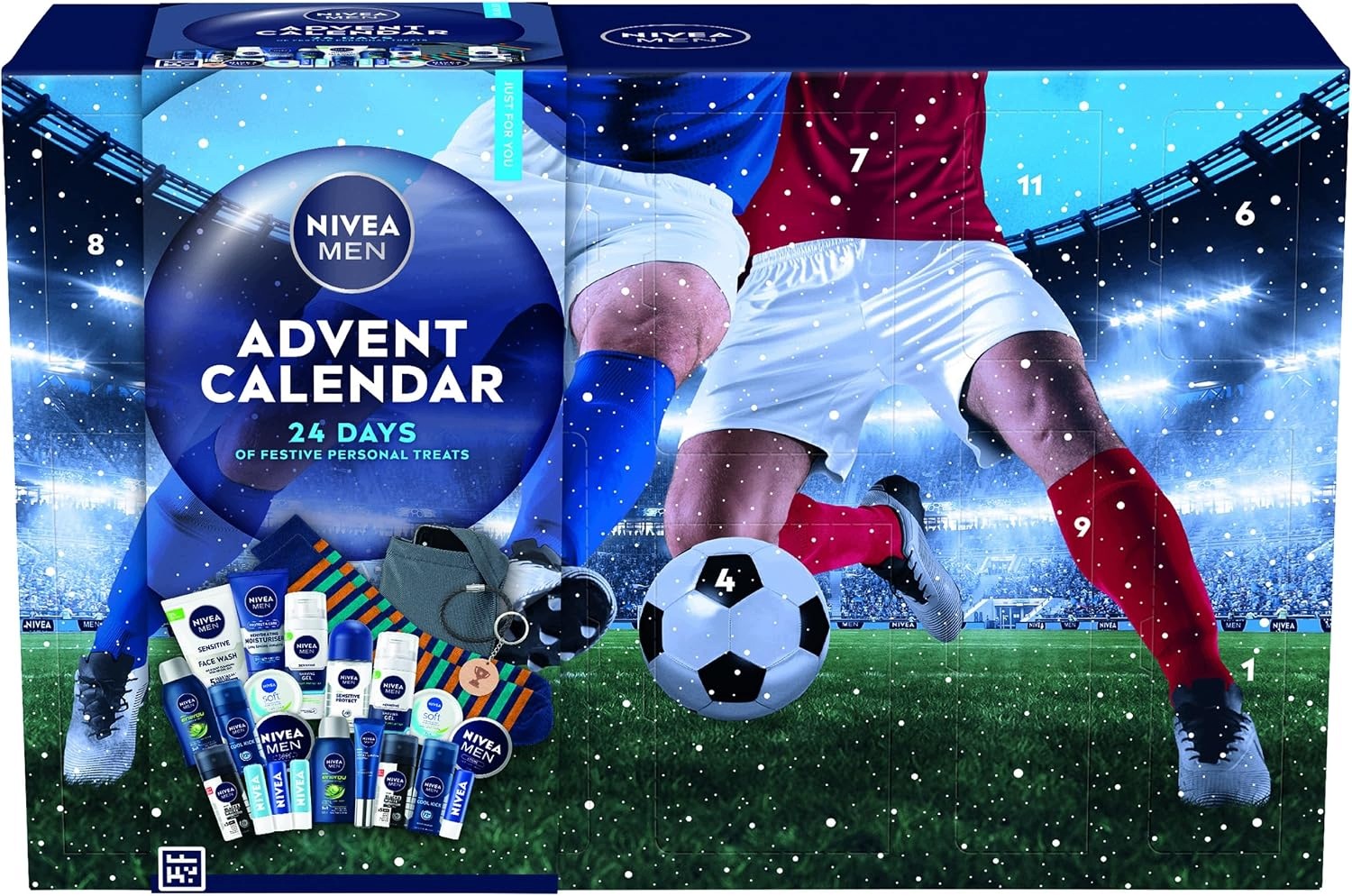 Nivea Men Kalendarz adwentowy dla mężczyzn na 24 dni Zestaw