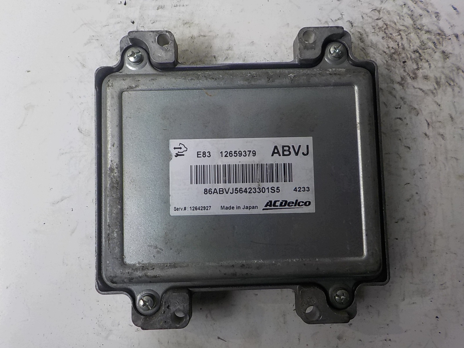 OPEL computer Centralina 12659379 ABVJ