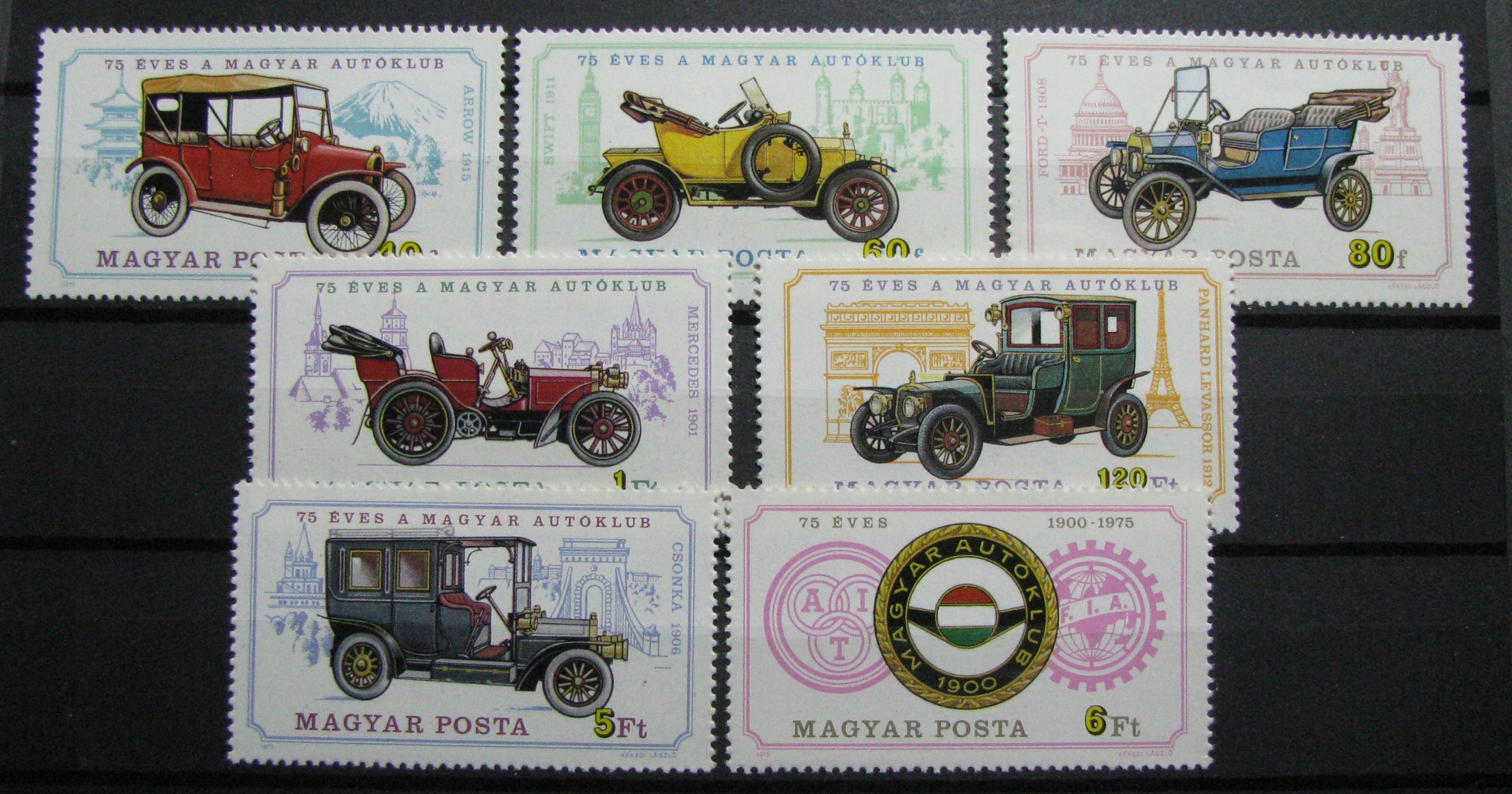 WĘGRY - Mi 3031-3037 **