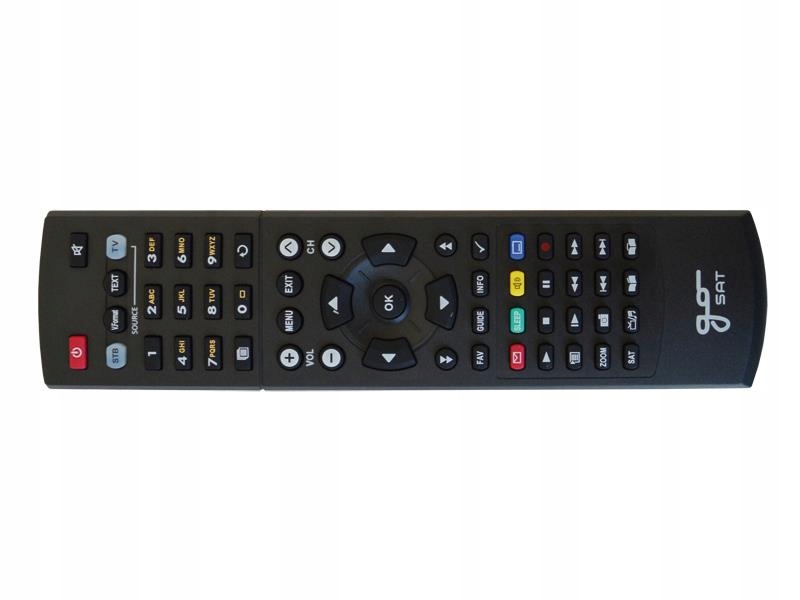 Pilot uniwersalny GoSAT Sunsat + TV univerzální czarny