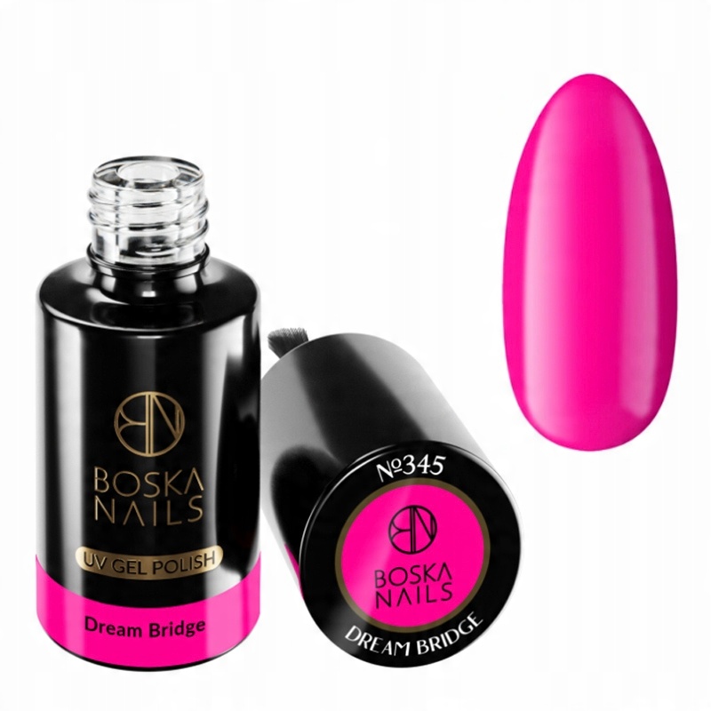 

Boska Nails Lakier hybrydowy 6ml wyrazisty Róż 345