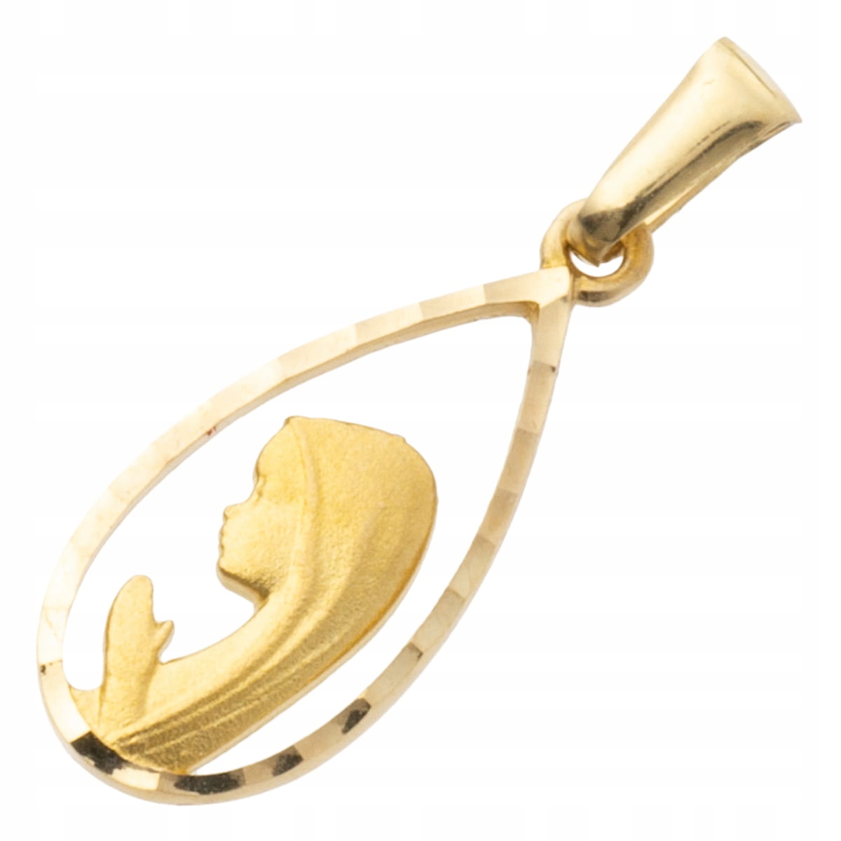 Dárek Ke Křtinám od kmotry pro dívku Zlatý medailonek