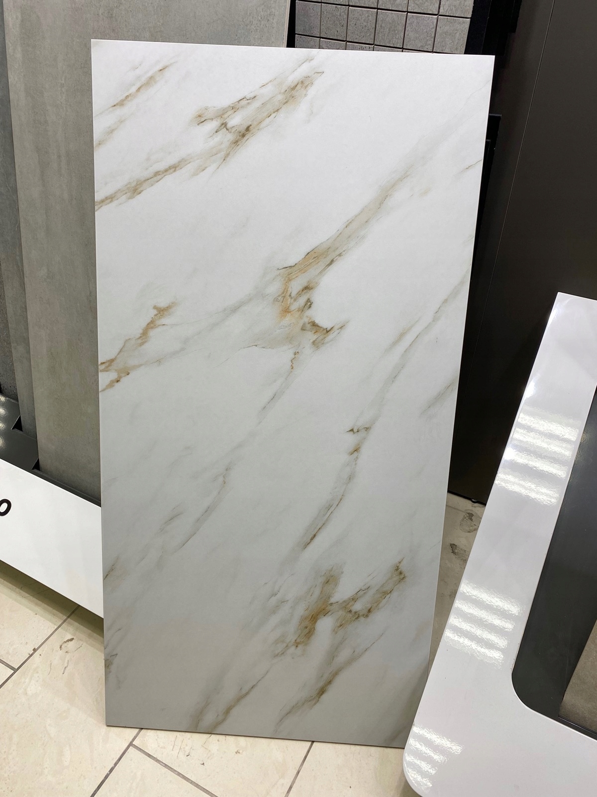 Gres marmur calacatta gold 60x120 nowość Typ gres