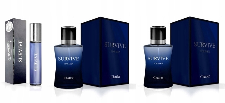 Chatler Survive 2x100 ml 30 ml Edp sada