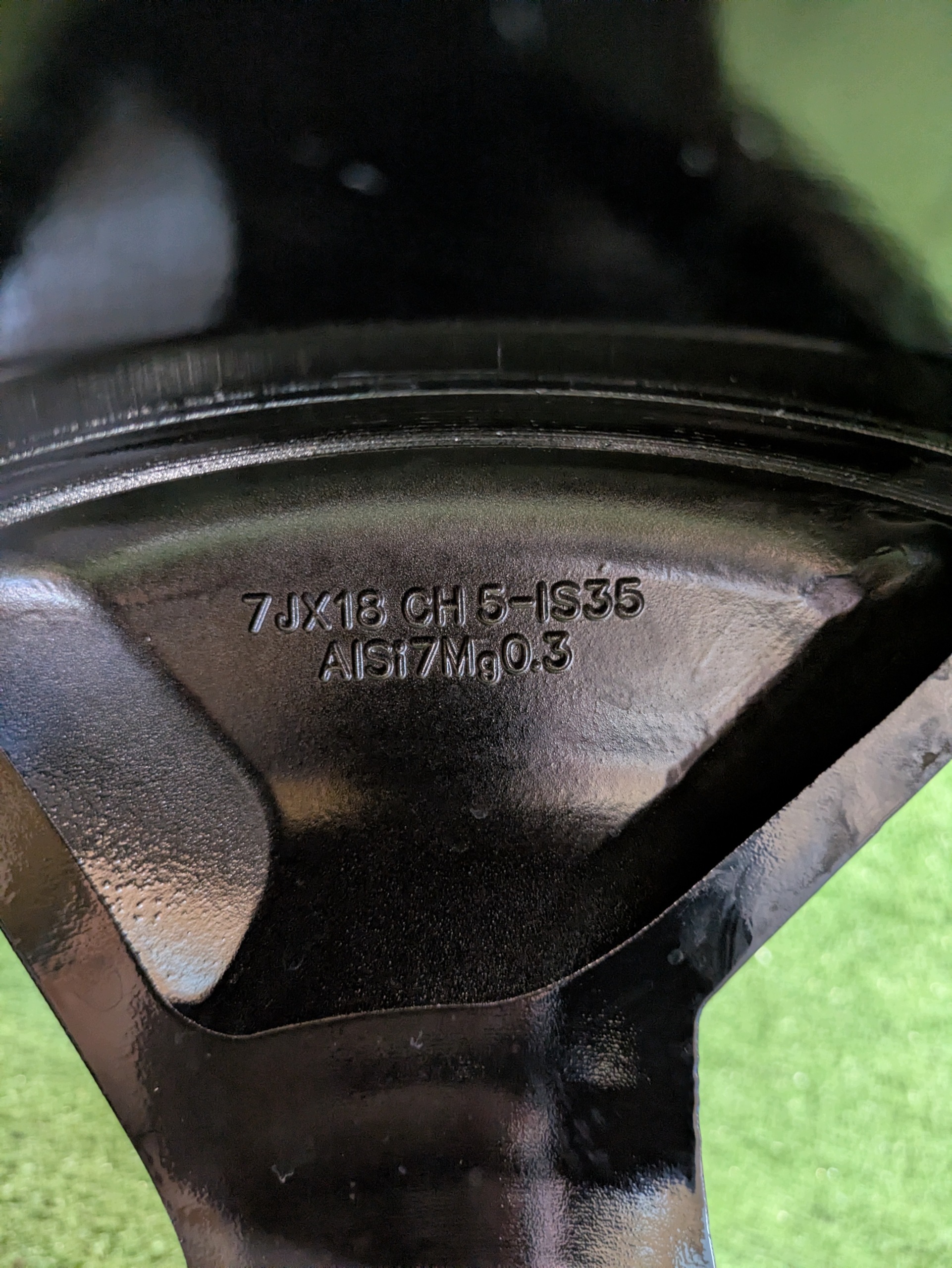 cerchio di alluminio cerchio ruota RENAULT 18" x 7J ET35 NR.F354