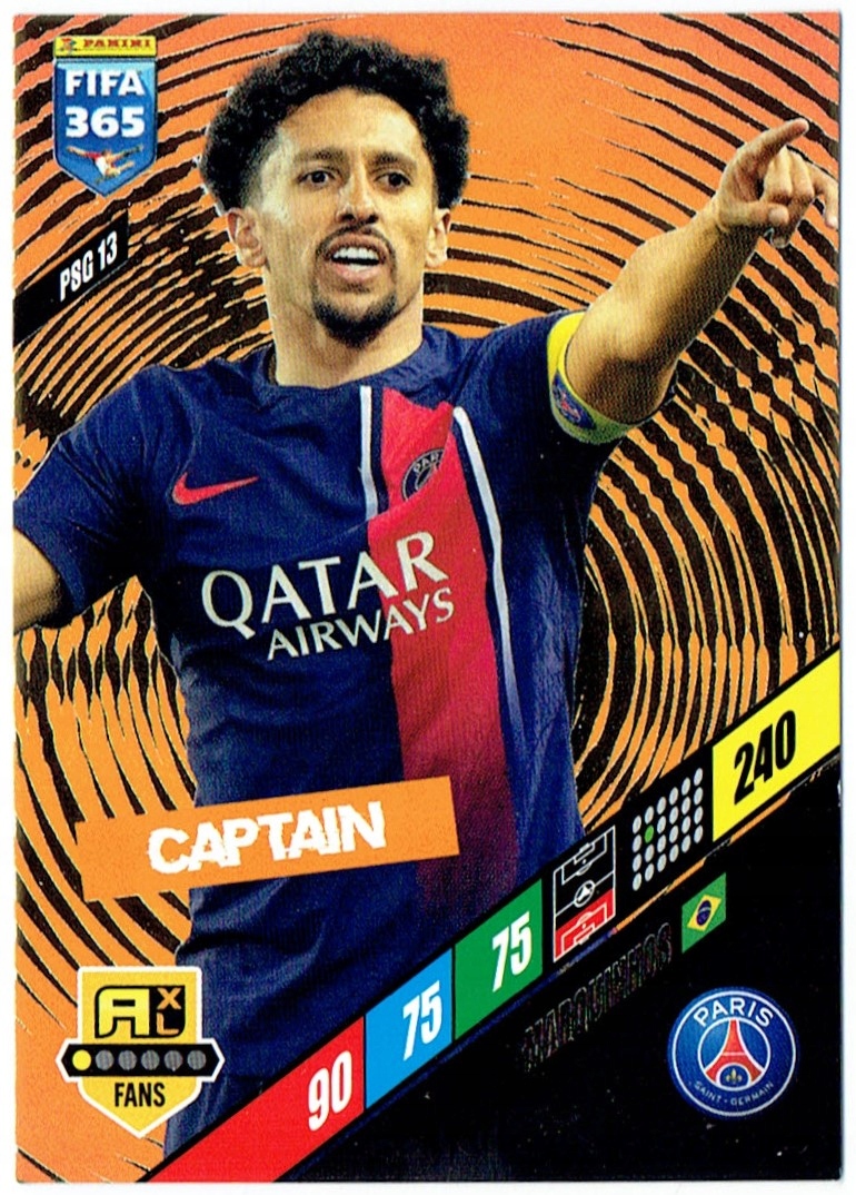 Panini Fifa 365 2024 Karta Fans Captain PSG13 Marquinhos