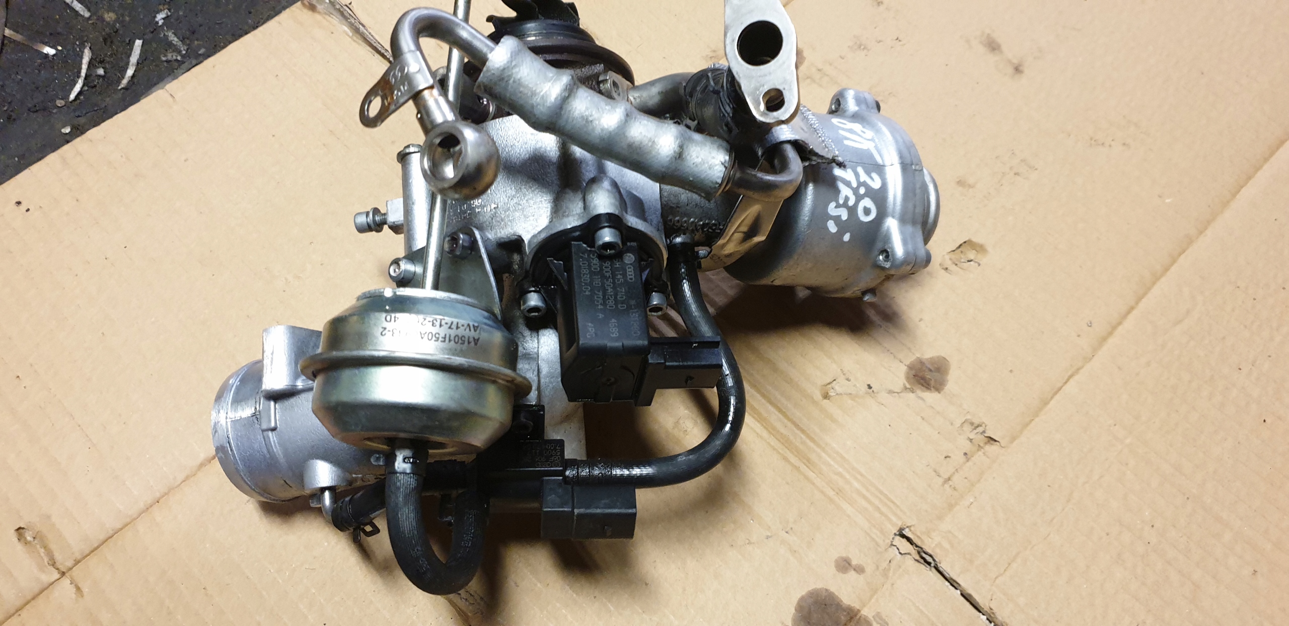 Turbolader Sensor AUDI A5 8T A4 B8 8K 2.0 TFSI