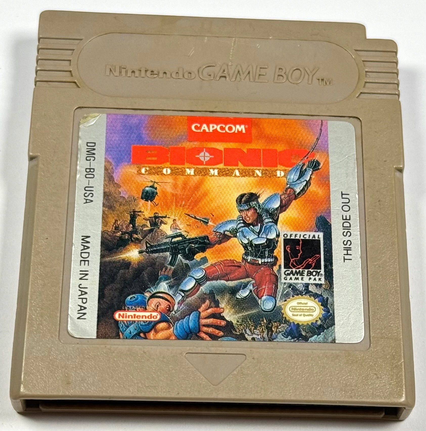 Bionic Commando Game Boy GB Nintendo Game Boy Classic pudełkowa