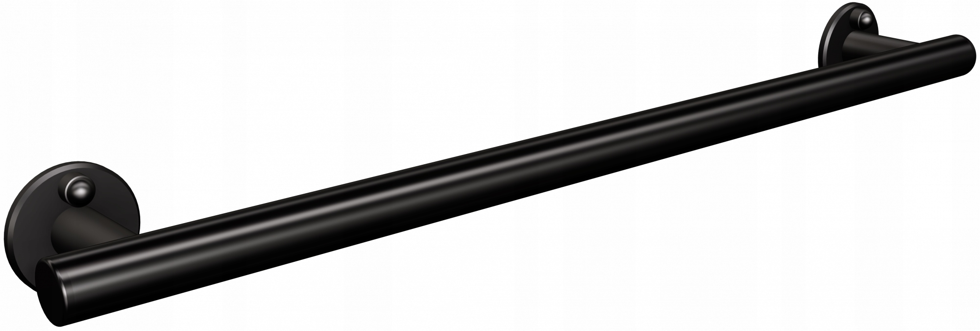 

Andex Uchwyt prosty prysznicowy 57 cm czarny Stal