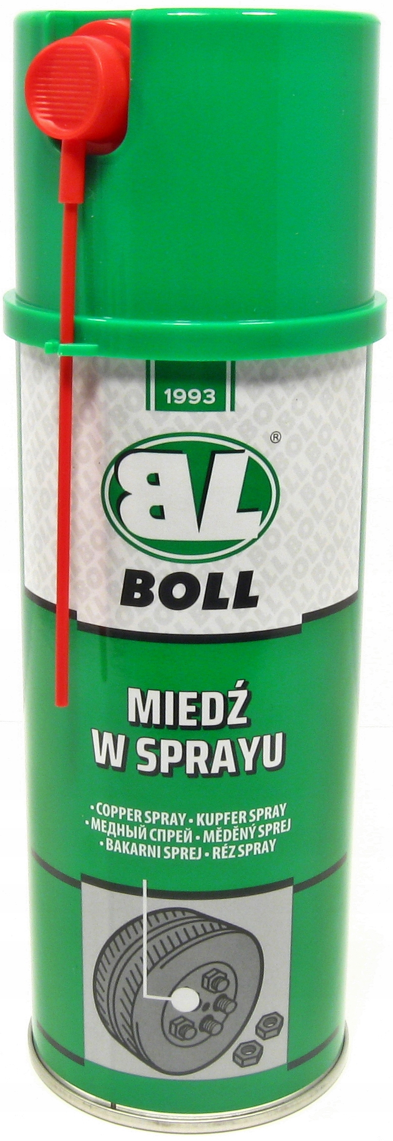 

Boll smar miedziowy 400ml spray do 1100C