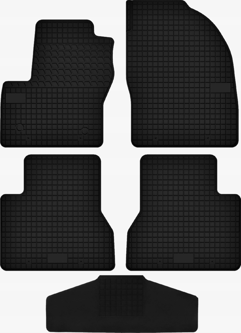 Gumové koberce určené s tunelem pro Ford Tourneo Connect II