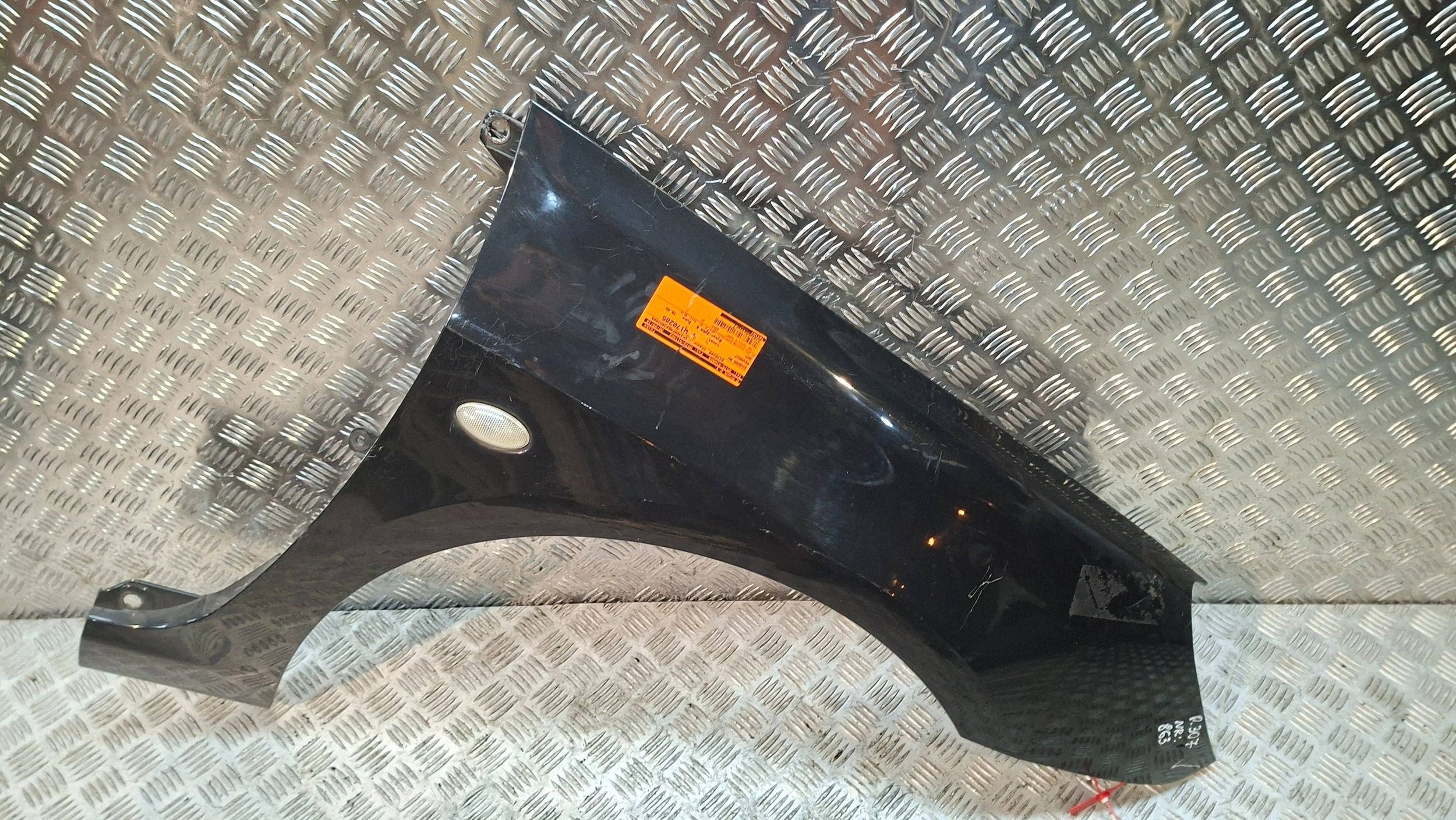 fender front right PEUGEOT 307 2002-2004