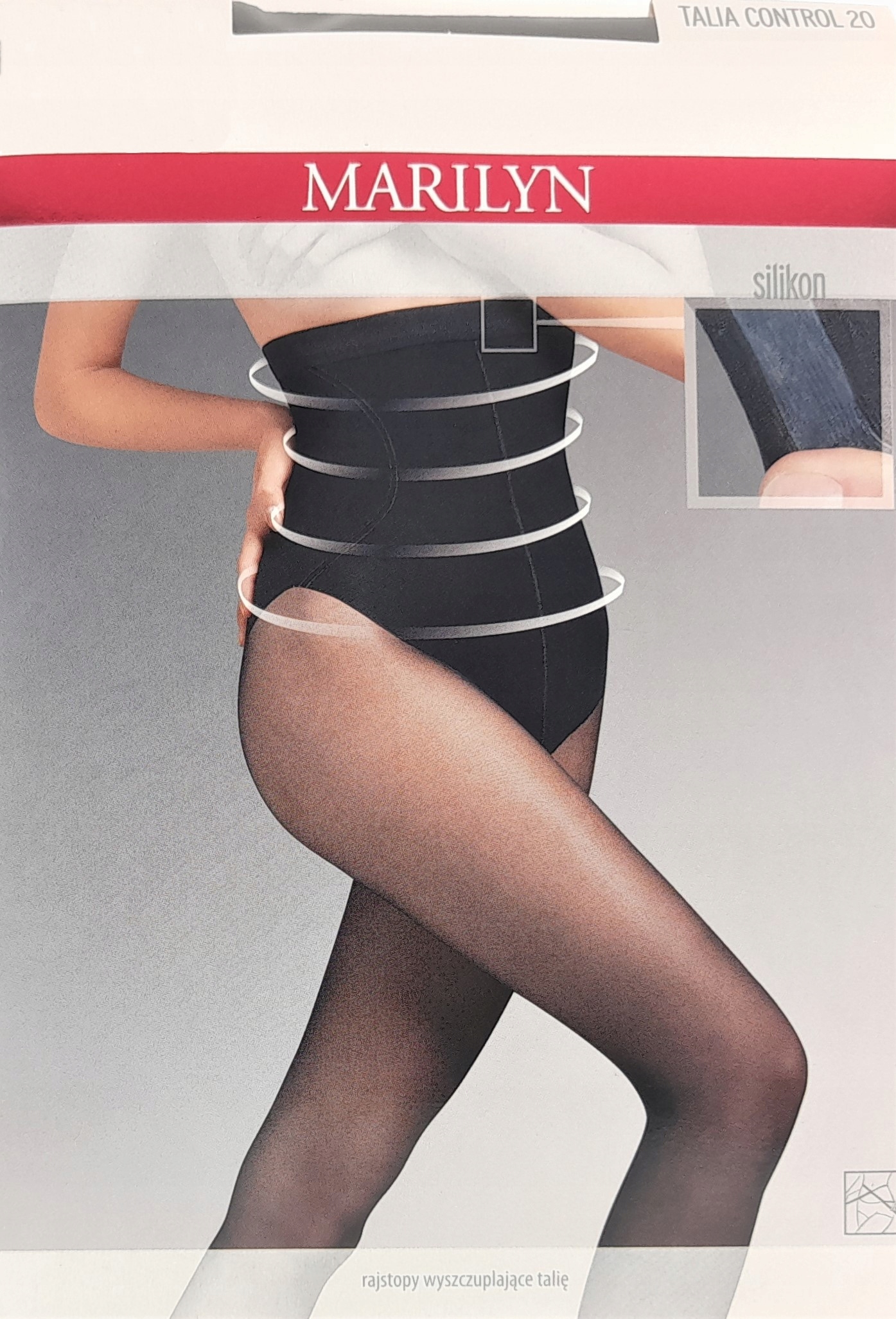 Rajstopy Marilyn TALIA CONTROL 20 DEN NERO 4/L