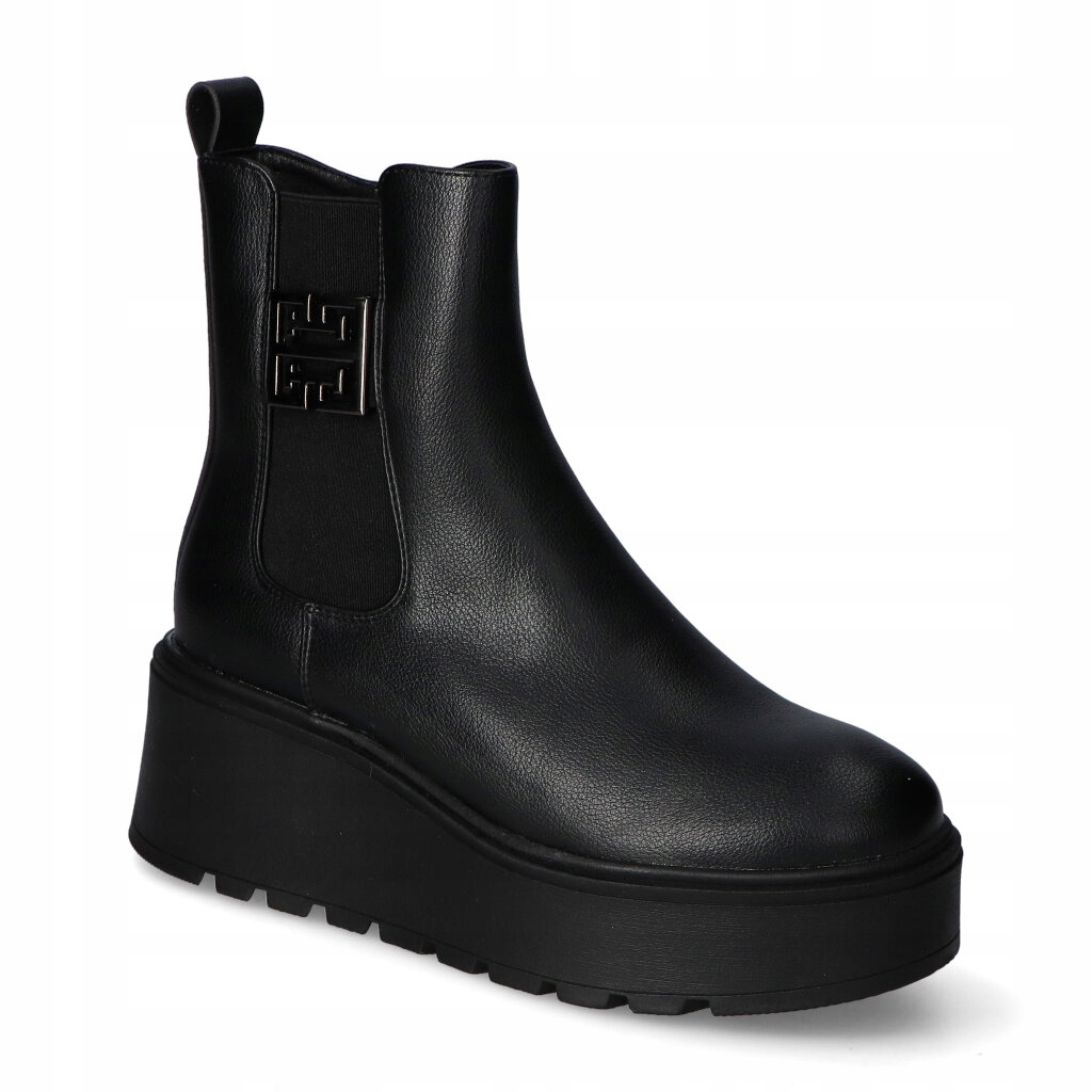 Černé kotníkové Kotníkové Boty Vinceza 58551BK z Pu, velikost 38