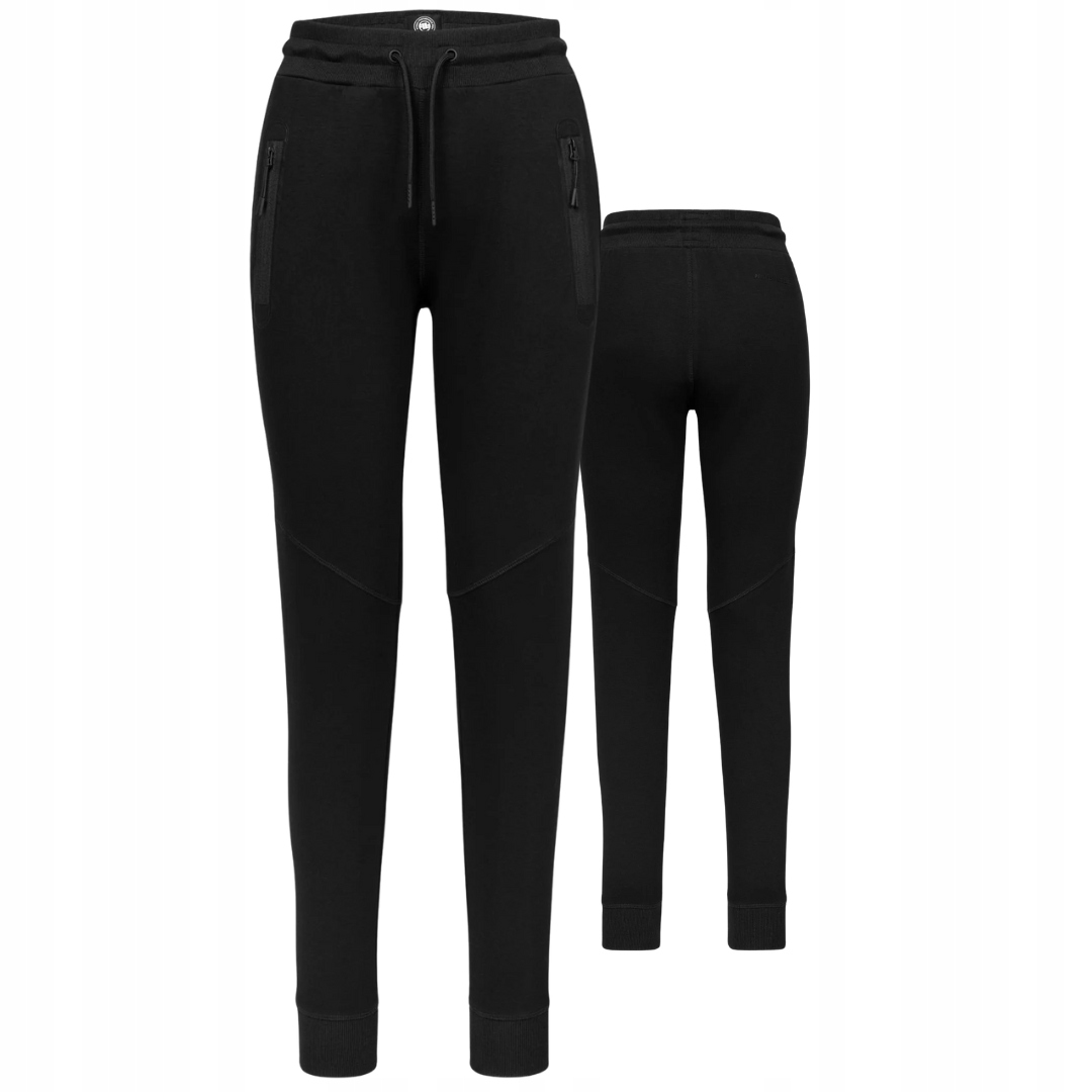 Pitbull West Coast Dámské Tepláky Explory Černé Black XL