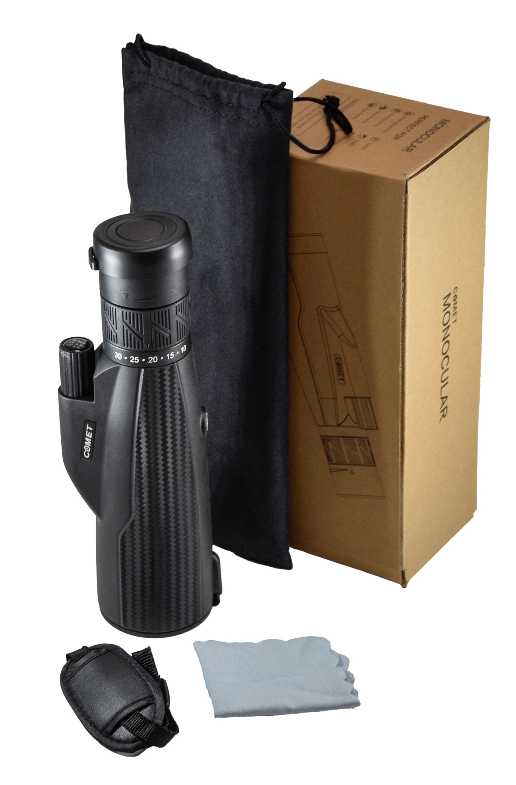 Monokular Comet Teleskop Luneta Držák Na Stativ 10-30x50 Hd 10 30X50 Zoom