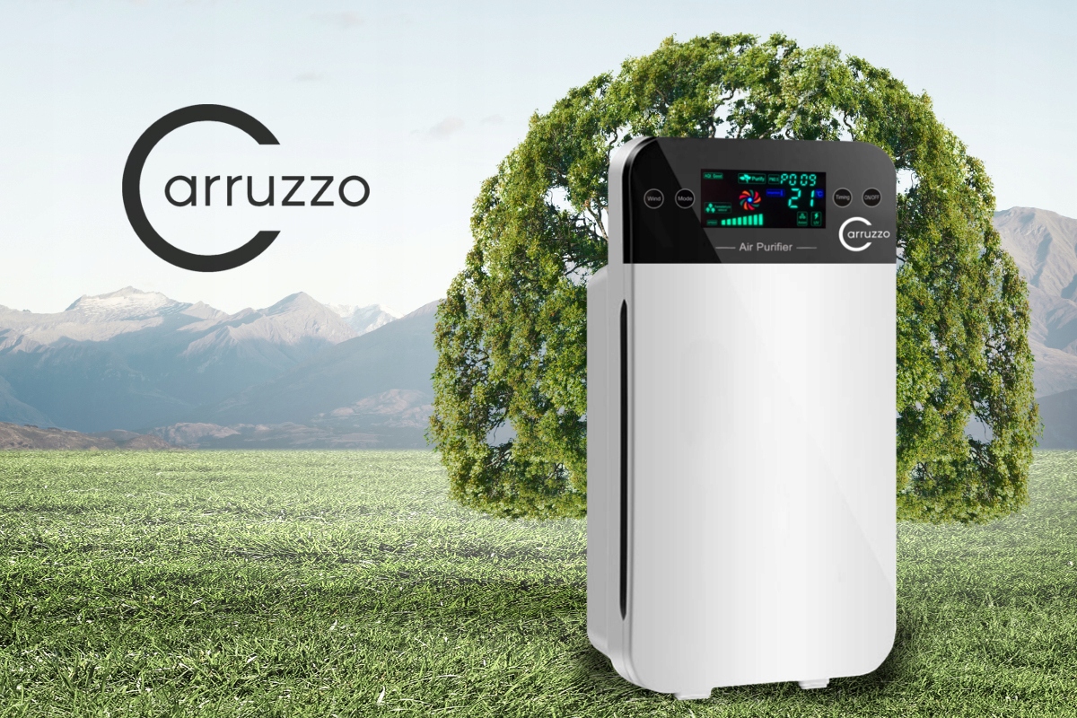 Duży AUTOMATYCZNY OCZYSZCZACZ POWIETRZA jony 7w1 Poziom hałasu 50 dB