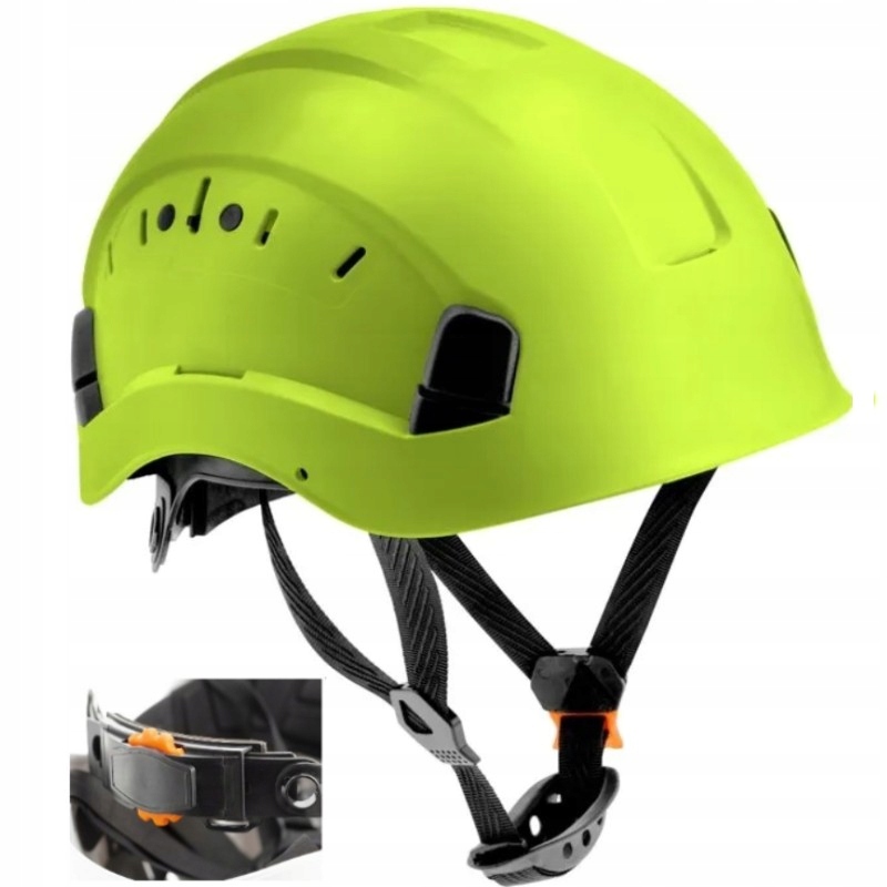 Kask Hełm Wysokościowy Ochronny 4 Punktowy Wentylowany Roboczy Regulowany