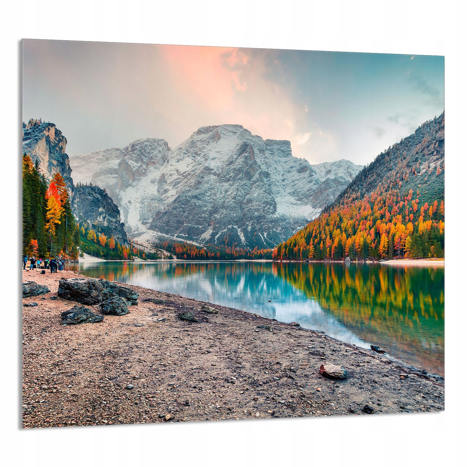 Skleněný Panel Do Kuchyně 65x60 Hory Tvrzené Sklo