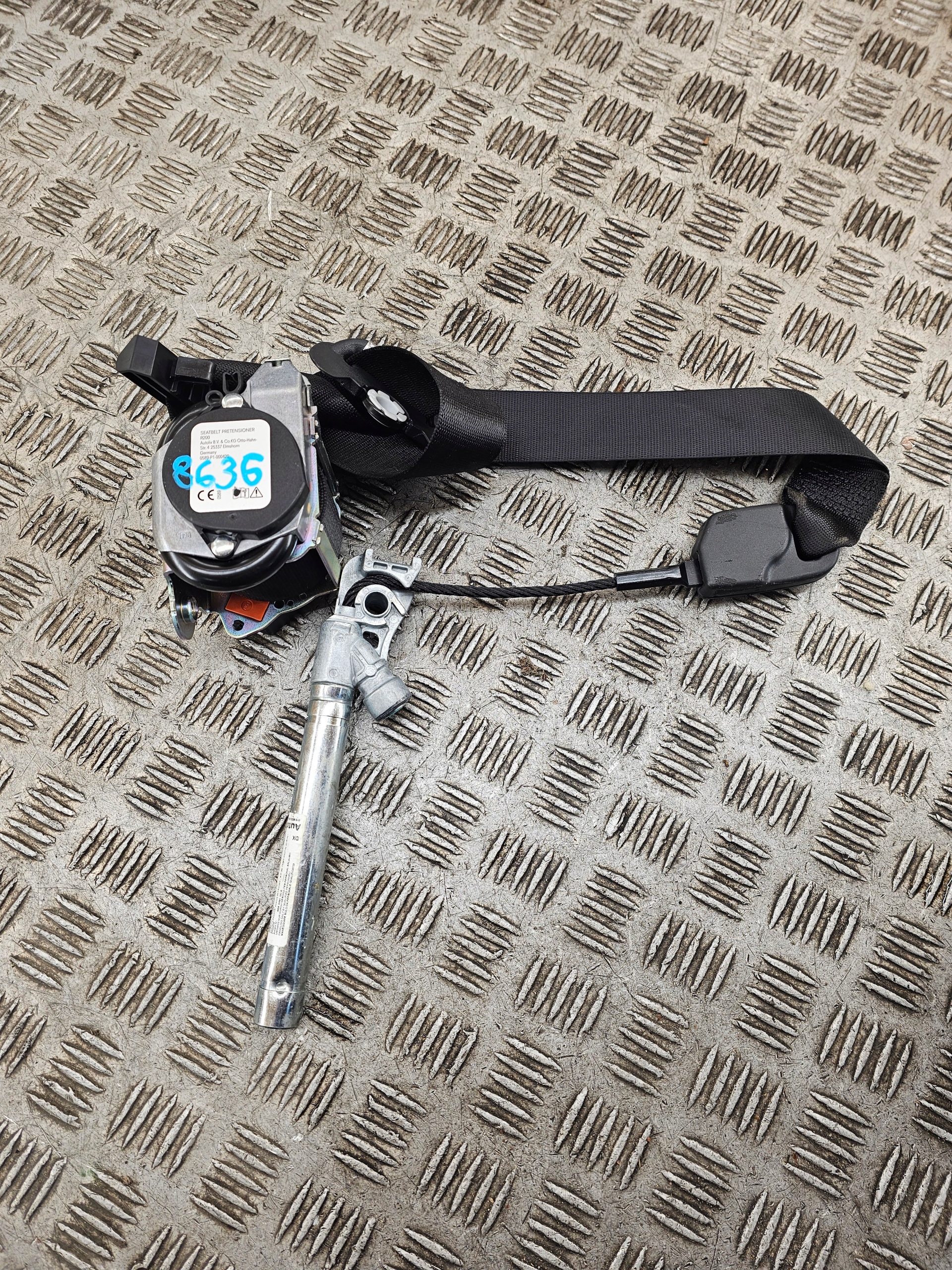 FIAT TIPO II tension belts safety front left right front original