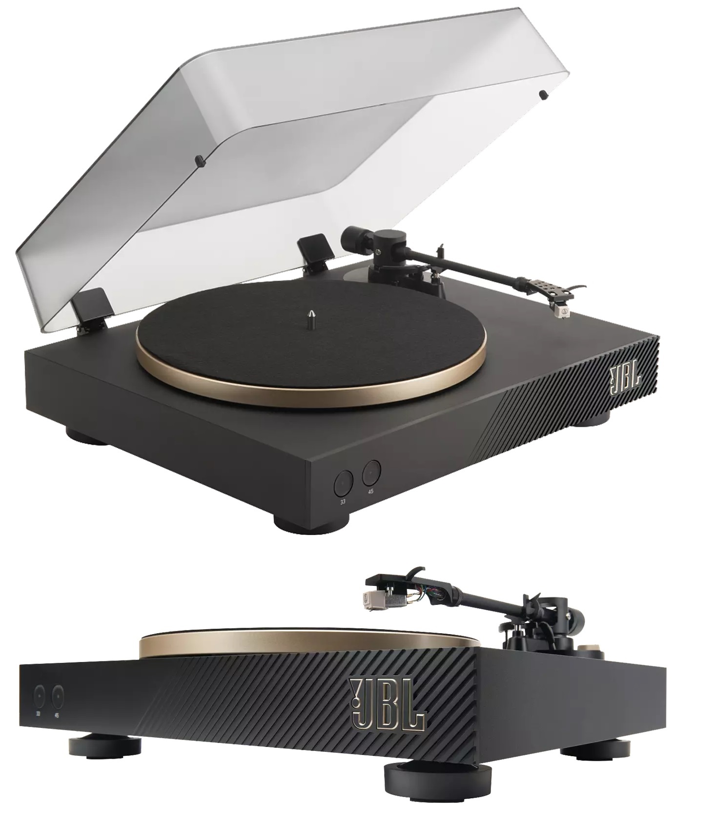 Gramofon z Bluetooth Jbl Spinner Bt czarno-złoty