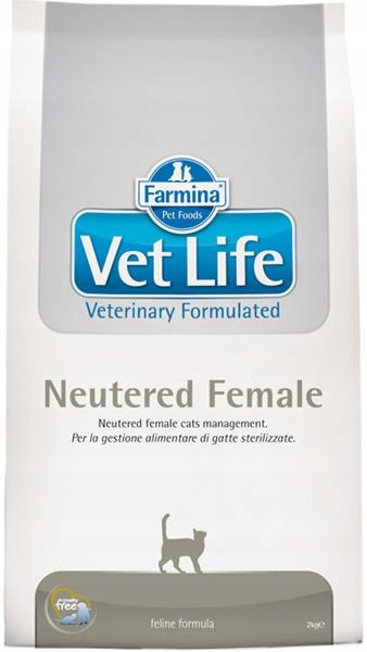 Levně Vet Life Natural Cat Neutered Female 10kg